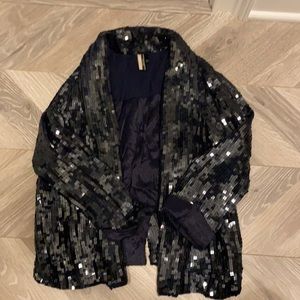 Top shop sequin blazer